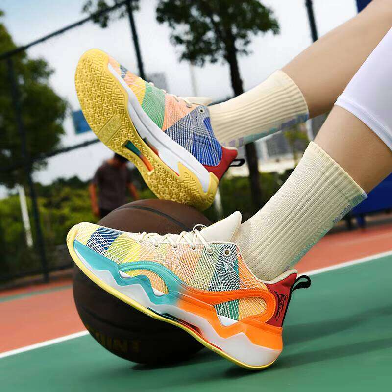 Hot Selling Outdoor Casual Basketball Rubber Lightweight Sneakers Sport Fashion Running Shoes