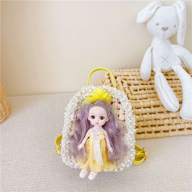Children's Crossbody Cute Stylish Bag 2025 New Fashion Multi-use Princess Girls' Backpack