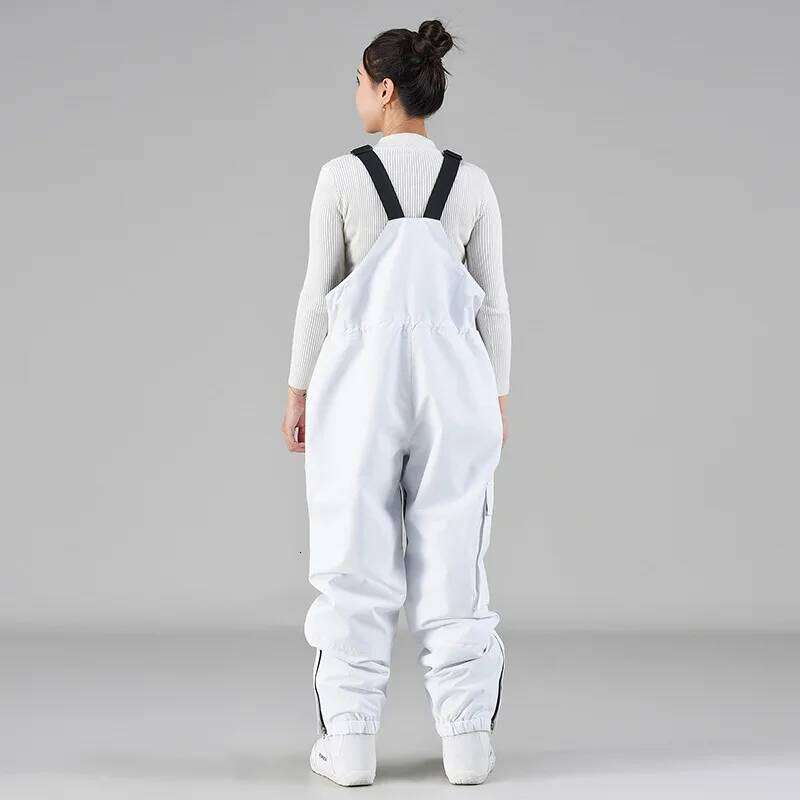 2024 Winter Warm Women Ski Overalls Outdoor Sport Mountain Man Snow Jumpsuit Windproof Female Snowboard Costume Clothes