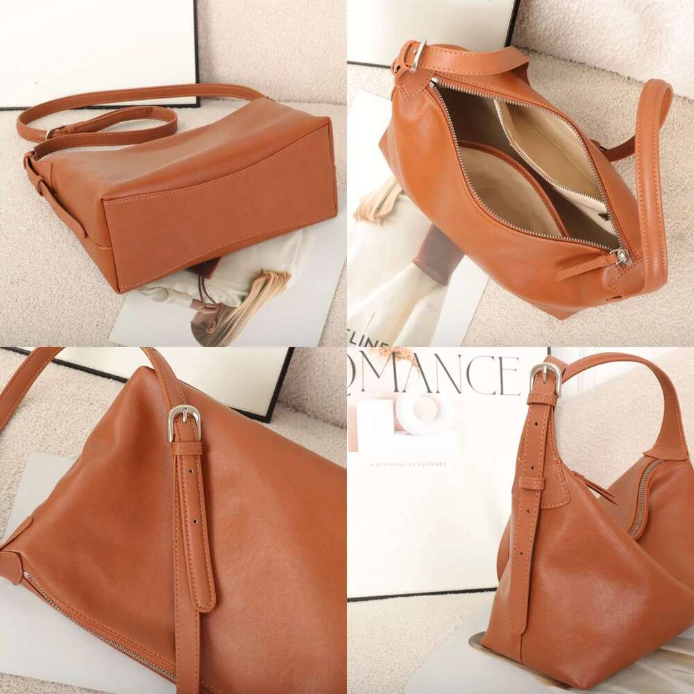 Genuine Leather Fashion Women's Shoulder Crossbody Bags Designer High Quality Casual Large Capacity Ladies Bag