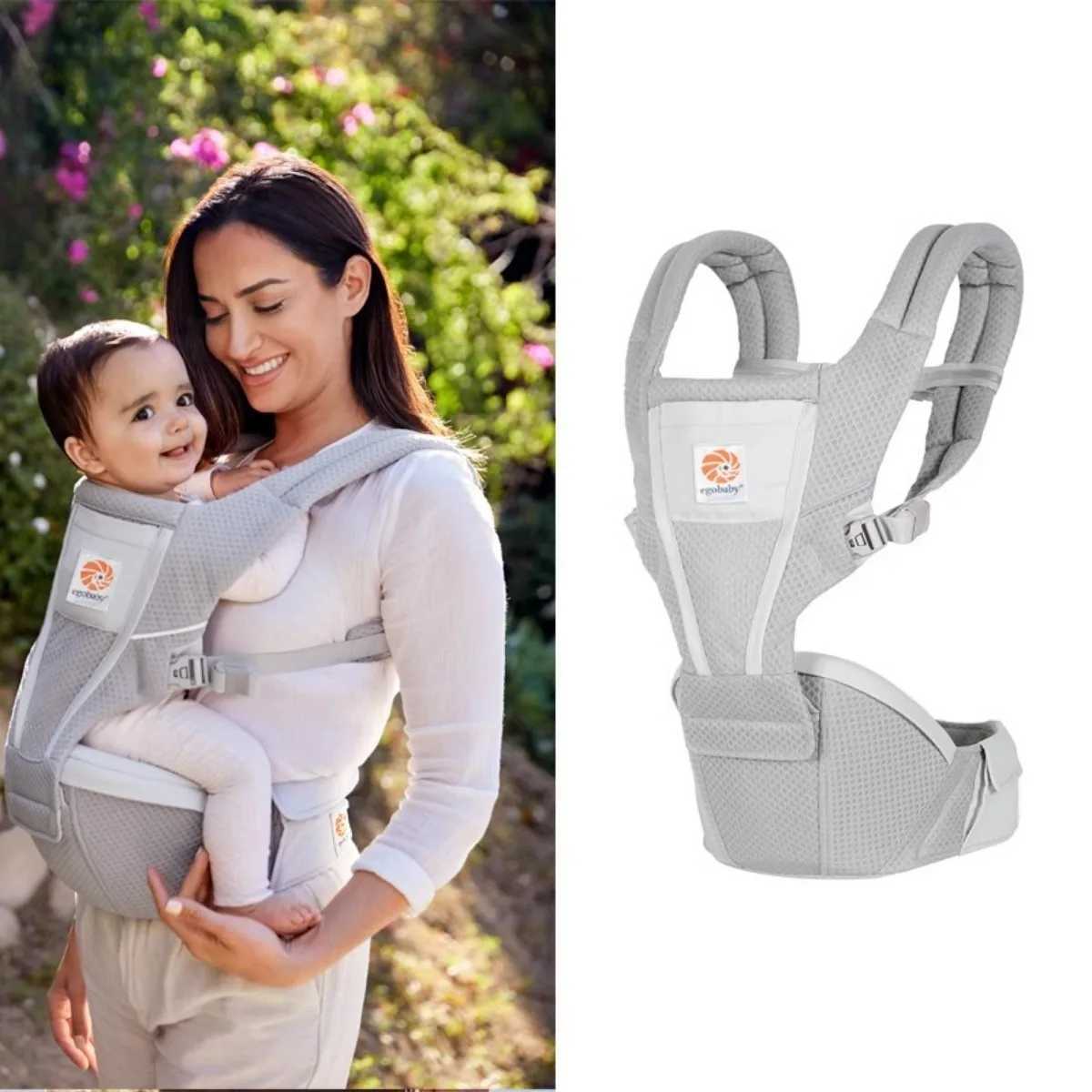 3 in 1 Baby Carriers Breathable Baby Bag Bebe Carrier Wrap Toddler Backpack Newborn Adjustable Sling Hip Seat Carrier Bebes Bags y25061051MW