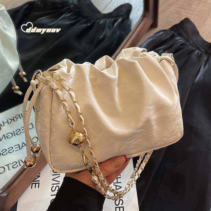 Trendy Women's 2024 New Crossbody Ins High-end Fashion Versatile Shoulder Chain Bags for Women ddmynov