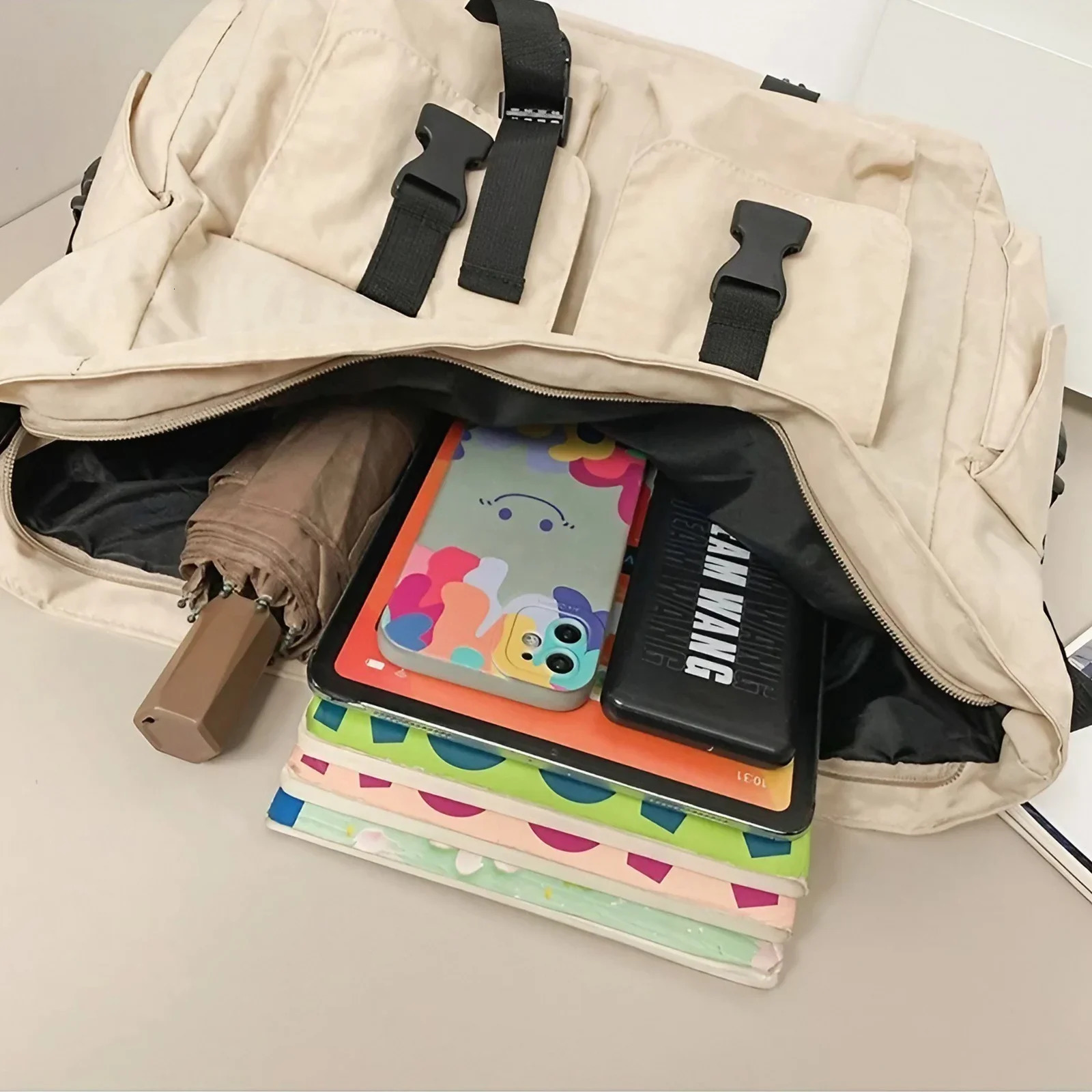 Lightweight Compact Crossbody Messenger Bag for Men Stylish Workwear Bag Ideal for Students Commuting Leisure Daily Use 250606