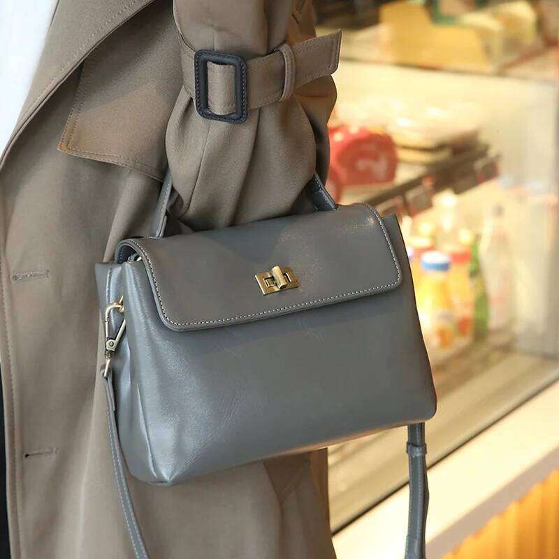 Women Cowhide Genuine Tote Bag Lady Designer Soft Leather Fashion Crossbody Bags Female Shoulder Handbag