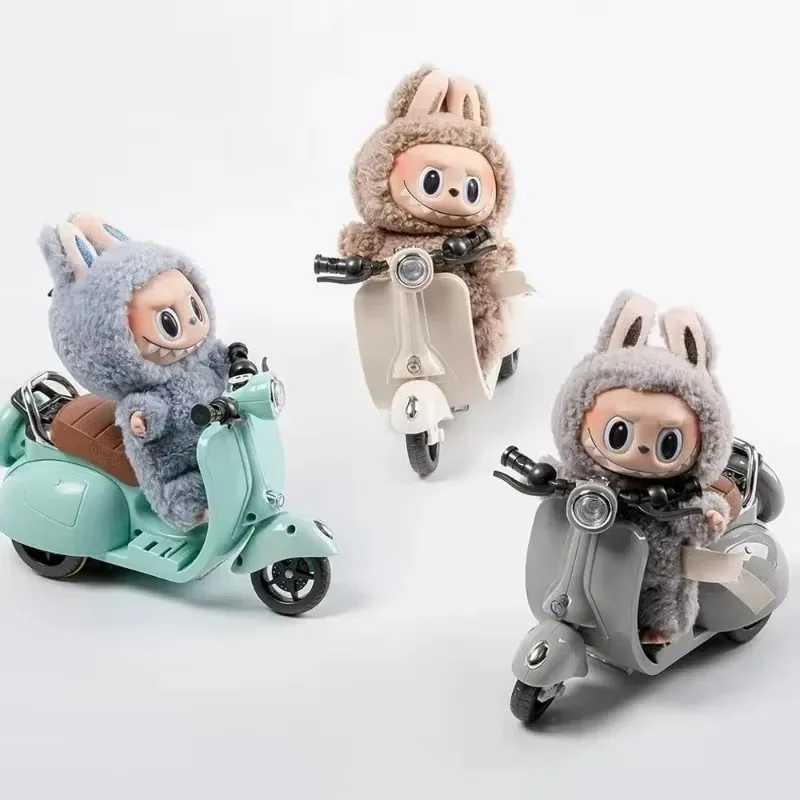 Labubu Accessories Labubu Have A Seat Toy - Labubu Scooter with LED Lights Music Cute Desk Decor for Labubu Doll Collectors W250610
