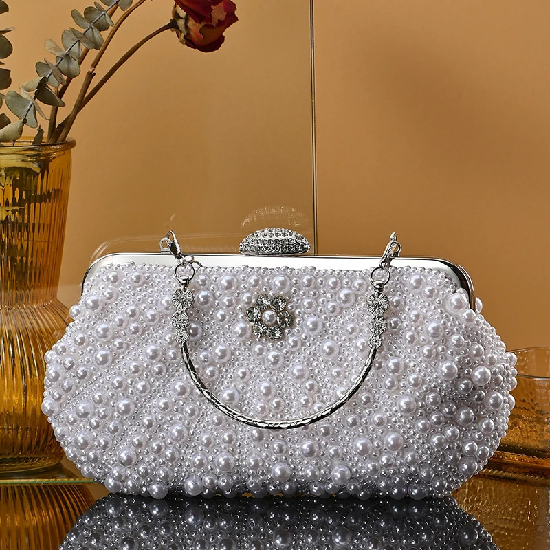 y Pearl Girls Party Hand Bag Fashion ner Women Evening Bags Clutch Purse for Wedding 250605
