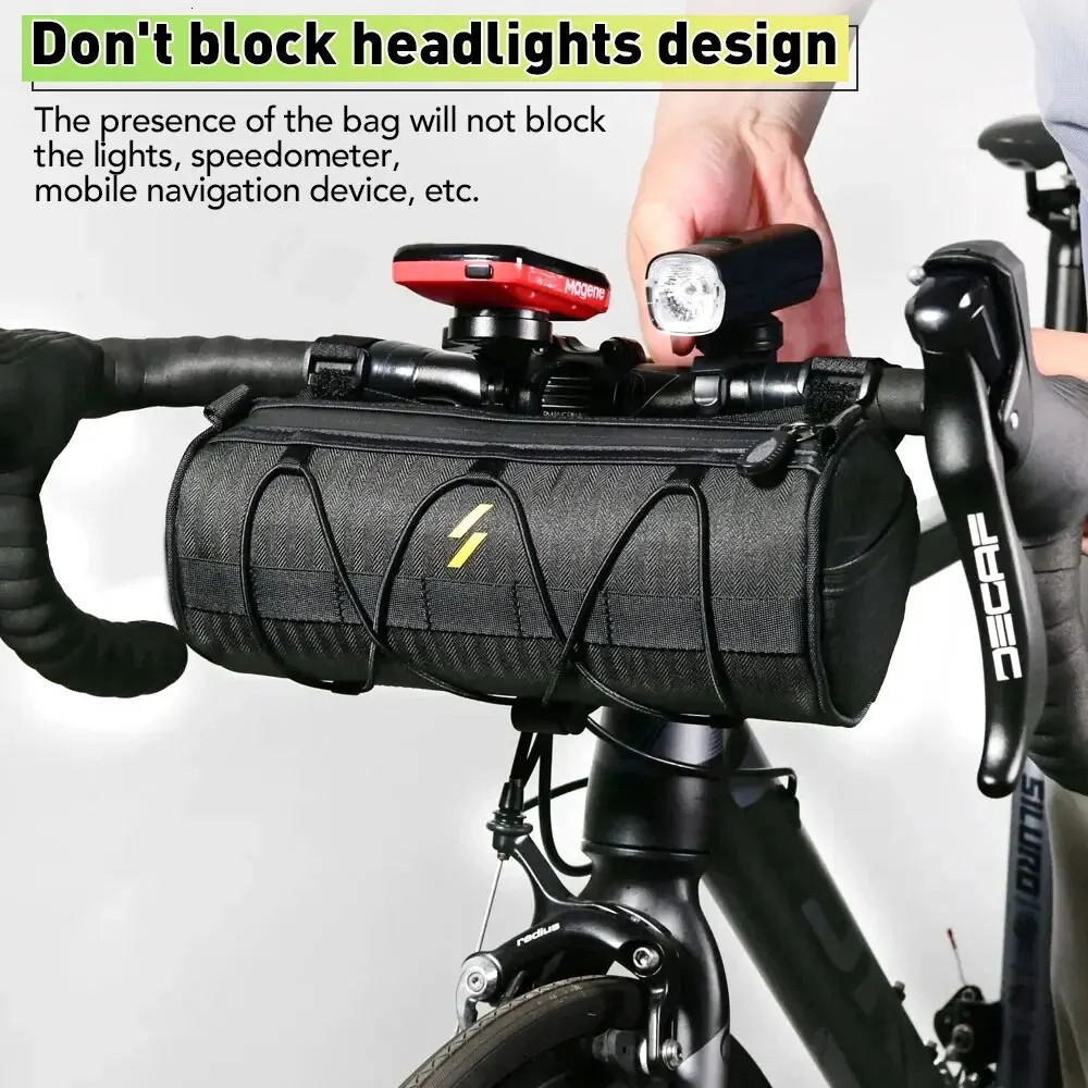 BOLER Handlebar Bag Bicycle Bags Frame Pannier Bag Multifunction Portable Shoulder Bag Bike Accessorie 250610