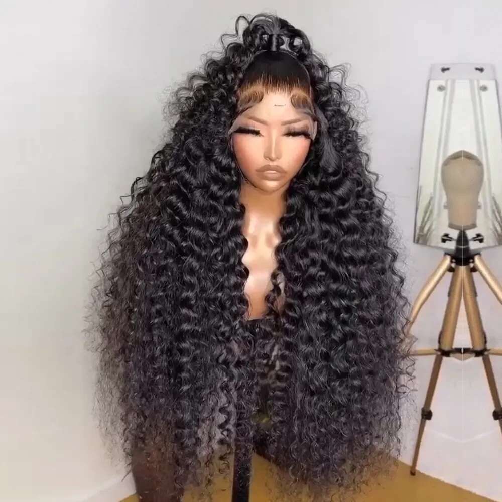 30 40 Inch Loose Deep 13x6 Hd Frontal 360 Full Curly Human Hair Wigs for Women 13x4 Water Wave Lace Front Wig