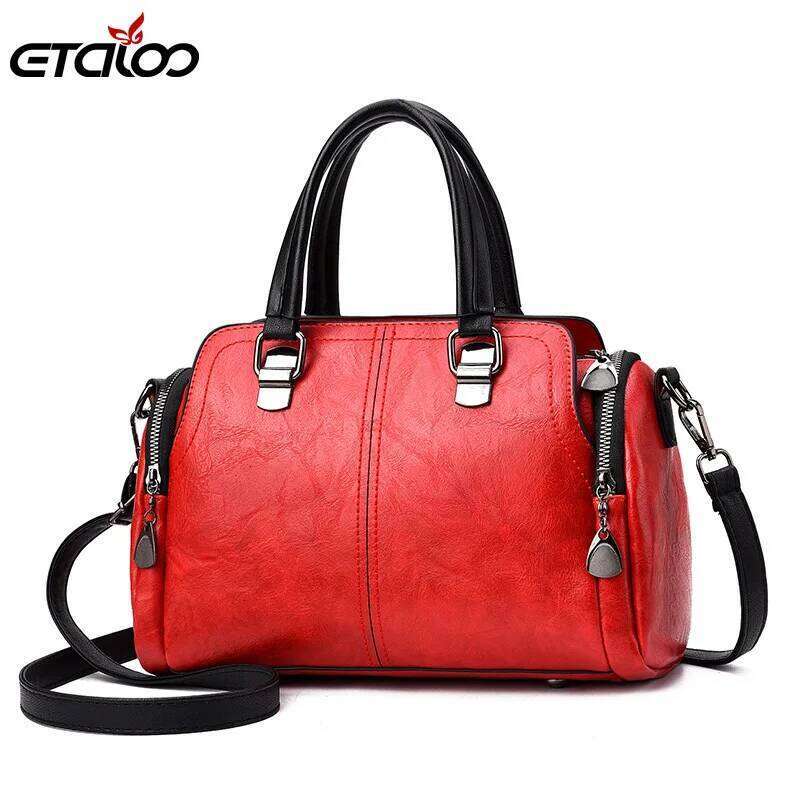 Top-Handle Crossbody Shoulder Lady Simple Style Fashion Women Handbags Totes Women's Bag