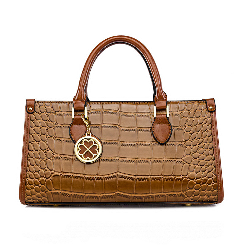 Handbag for Women New Fashion Crocodile Pattern Shoulder Crossbody Commuter Women's Pillow Bag