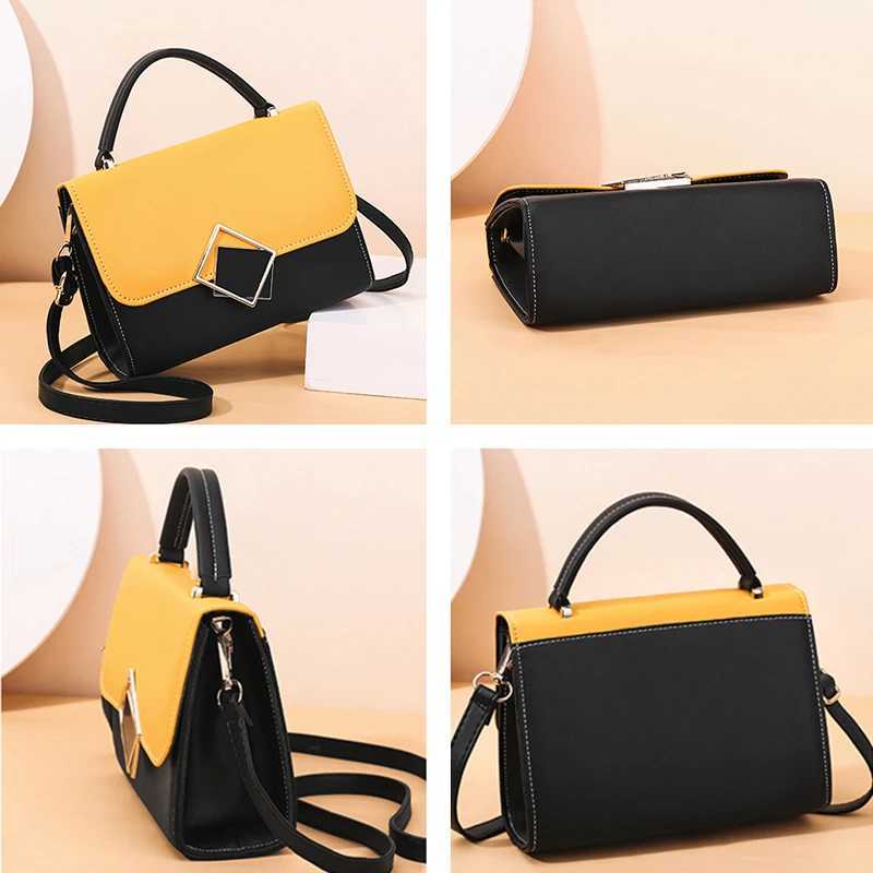 Women Small Handbag Luxury Messenger Bag High Quality PU Leather Shoulder Bag Ladies Lock Design Crossbody Bags Female Bags Y250607