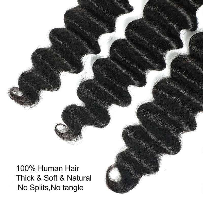 Wave Brazilian Virgin Human Loose Wavy for Black Women 100% Unprocessed Hair Weave Bundles