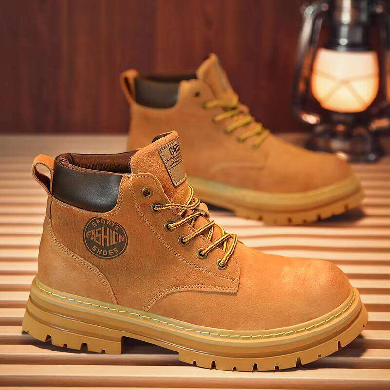 Winter High Top Comfortable Trendy Men's Boots Fashion Casual Shoes