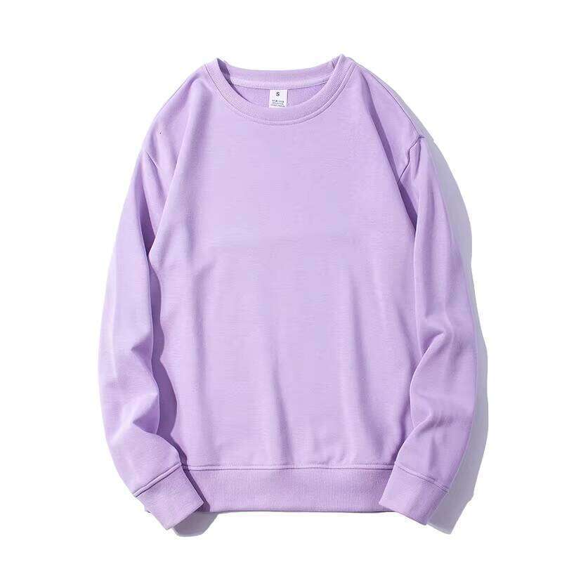 4XL Plus Size Unisex 85% Cotton Autumn Plain Pullover Hoodie Team Logo Crew Neck Sweatshirt