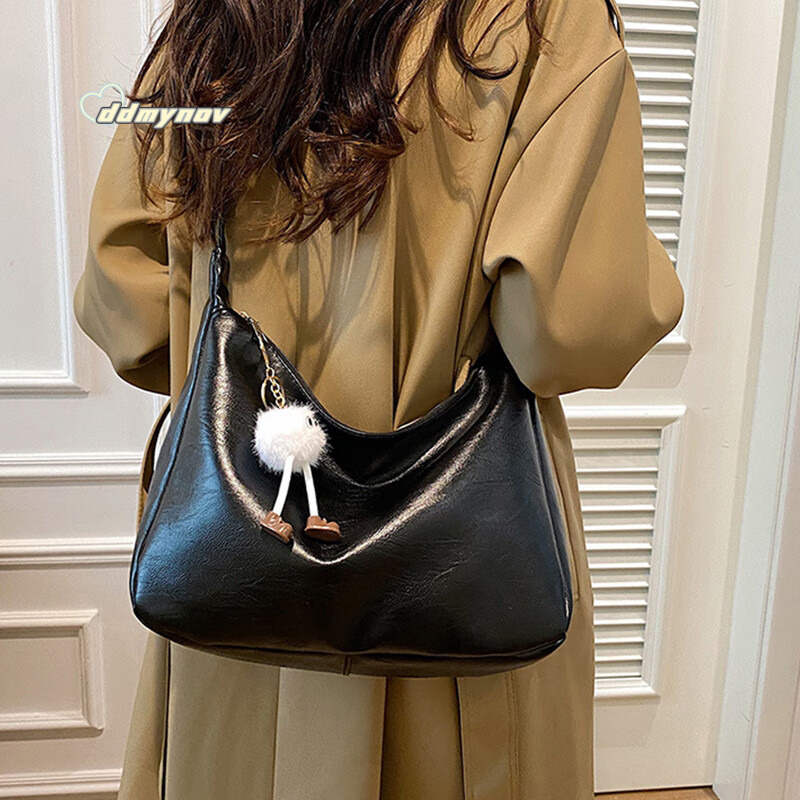 Fashion Commuter for Women 2024 New Fashionable Stylish Summer Shoulder Large Capacity Tote Bag ddmynov