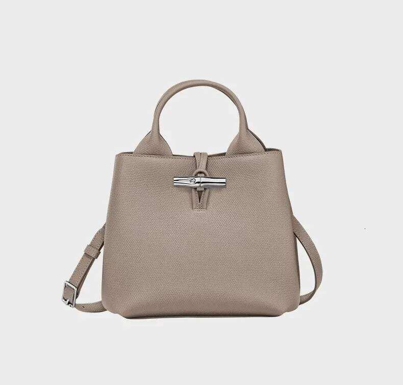 2025 New Niche Bamboo Simple Joker Commuter Slung Tote Shoulder Handbag Bag