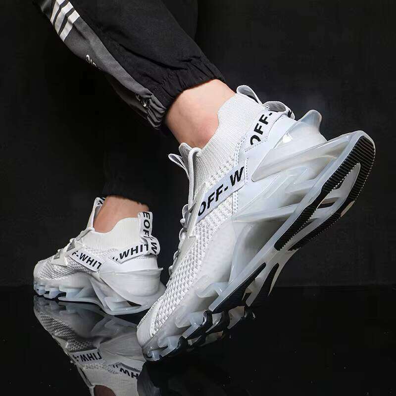 Explosive Large Size Blade Sole Sneakers Men's Fashion Casual Running Walking Sports Shoes