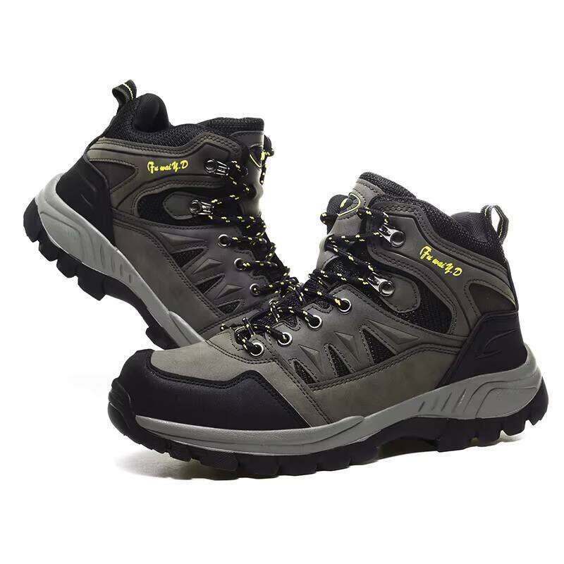 New Outdoor Men's Hiking High-quality and High Top Sports Breathable Walking Shoes for Men