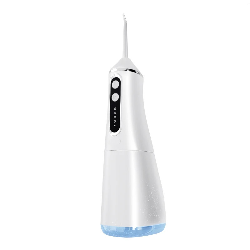 Oral Irrigator Portable Household Water Flosser USB Rechargeable Dental Water Jet Pick Flosser 4 Jet Tip Teeth Cleaner 250605
