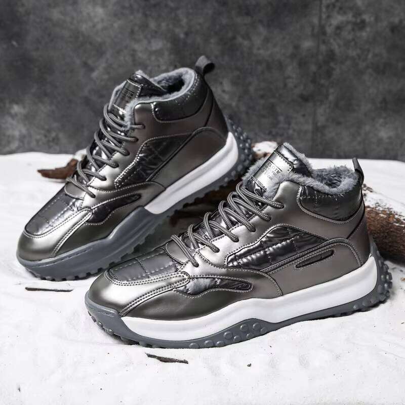 Wholesale Fashion New Men's Trendy Plus Cotton Breathable Sports Running Shoes