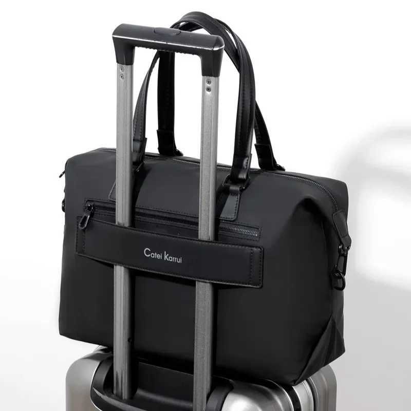 Casual Fashion Travel Totes Men Hand Bag Single Shoulder Men Handbag Large Capacity Business Crossbody Bag Male Top-Handle Bags W250610