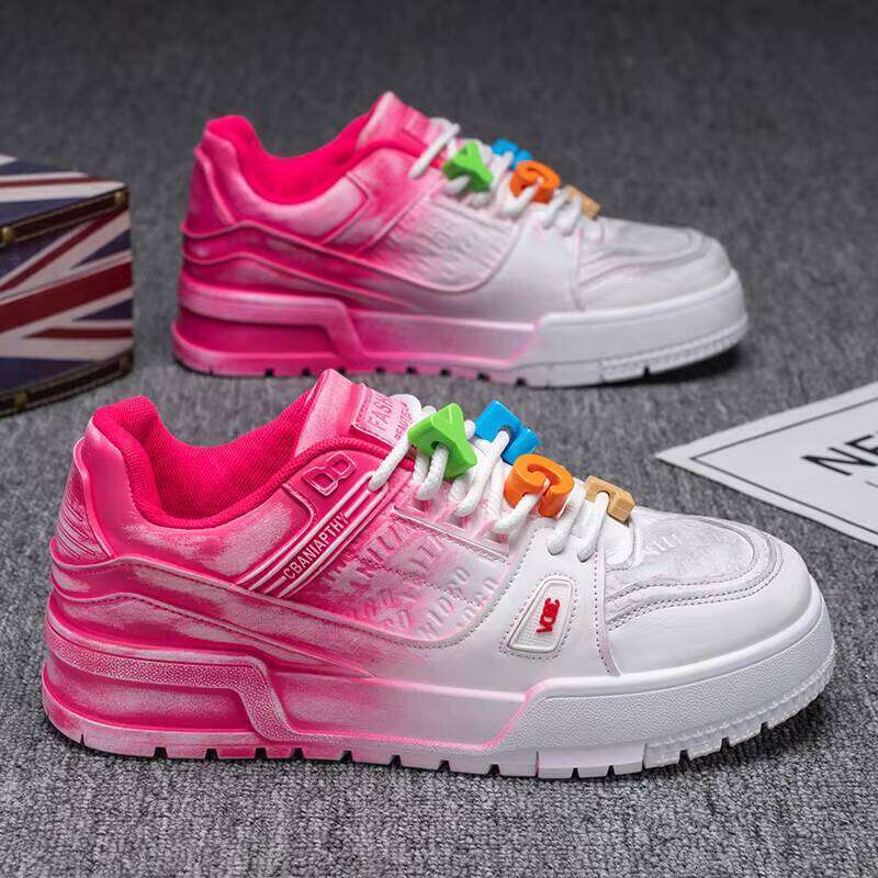 Fashionable New Men's Casual Niche Trend Sports Thick Bottom Heightening Shoes