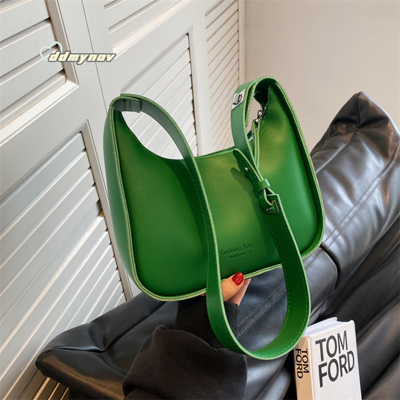 Niche Design Crossbody 2024 New High-end Fashion Women's Versatile Texture Casual Shoulder Underarm Bag Trend ddmynov