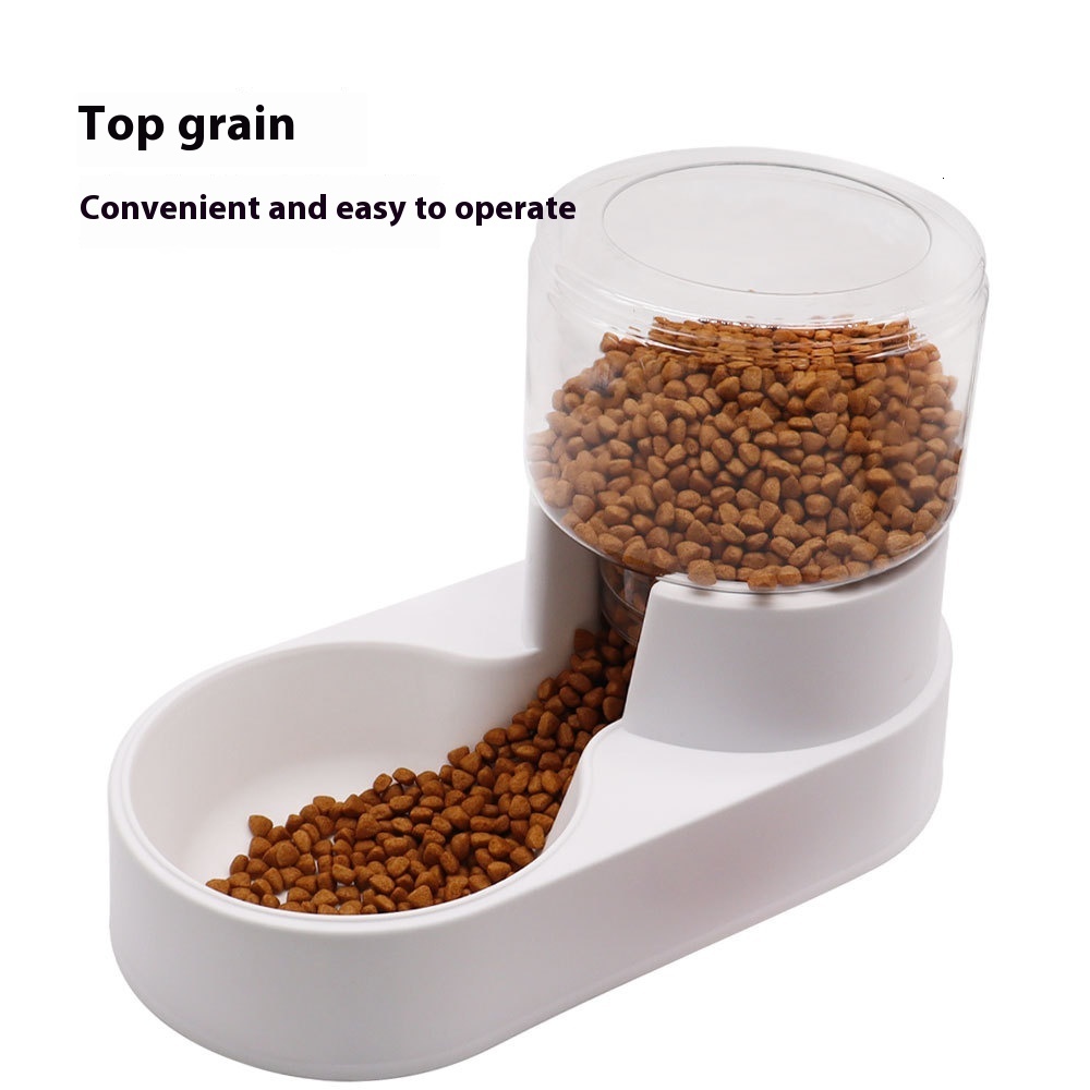 Automatic Feeder For Cats Large Capacity Water Dispenser Anti-Spill Cat Bowl Pet Supplies