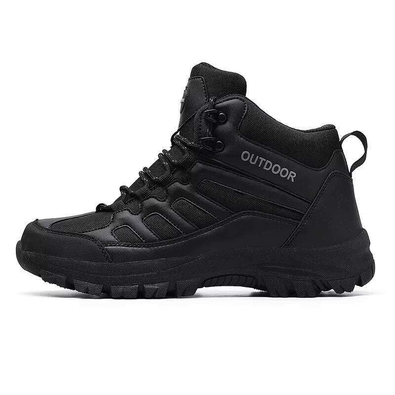 Hot Selling Outdoor High Top Hiking Fashion Shoes for Men High-quality Sports Training Boots Big Size