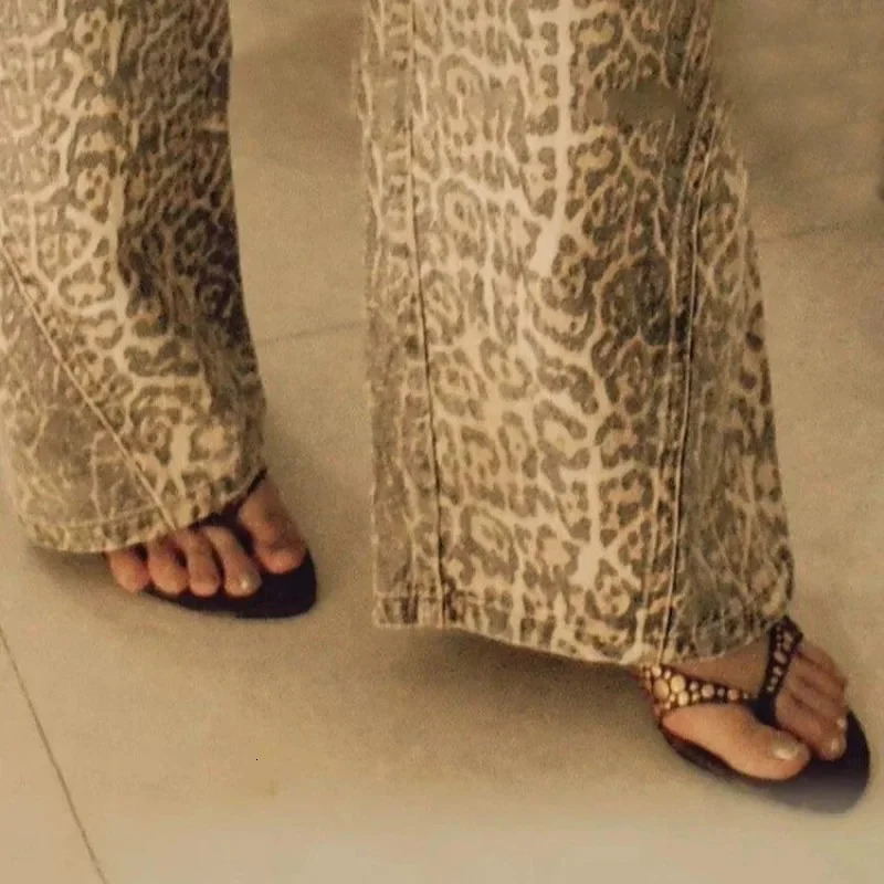 Womens Slippers Toe Clip Thin Heels Pointed Toe Flannel Flip Flops Dress Leisure Fashion All-match Dots Zapatillas De Mujer 250606