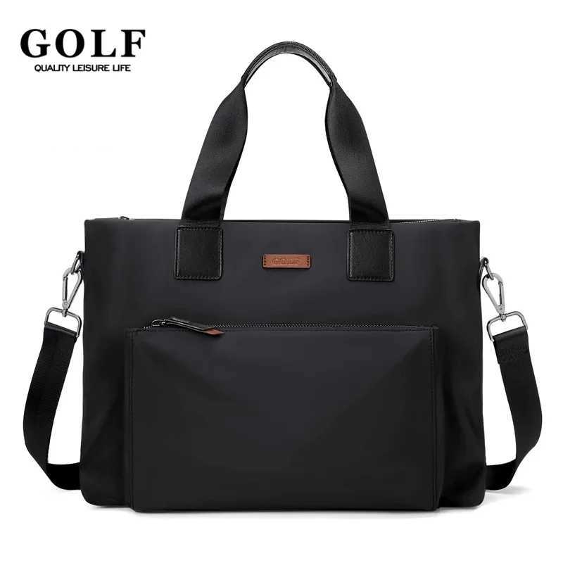 GOLF Business Bags for Men Briefcase Office Travel Computer 15 Inch Handbag Shoulder Messenger Bag Large Capacity High Quality W250610