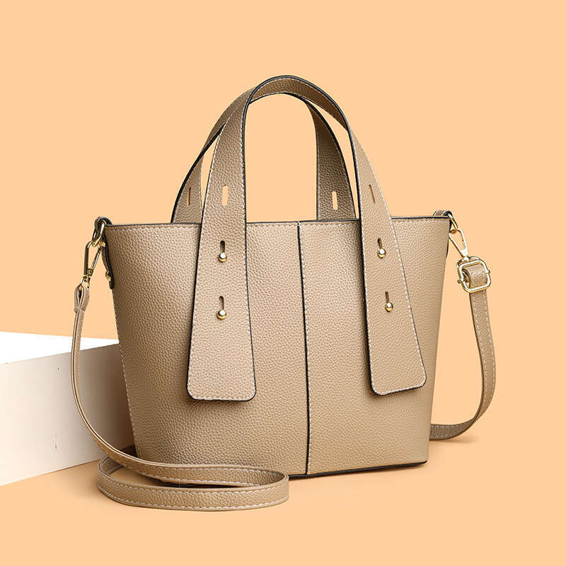 2025 Trendy Textured Women's Niche Wide Strap Handbag Crossbody Fashion Versatile Shoulder Bag