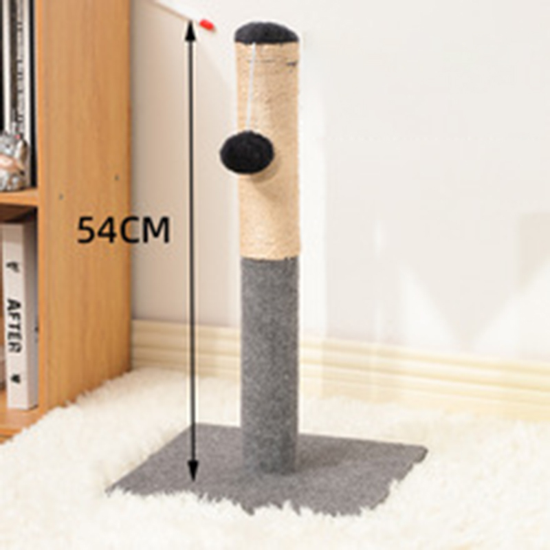 Explosive sisal cat claw pole vertical small cat climbing frame detachable and foldable cat paw grinder factory direct sales