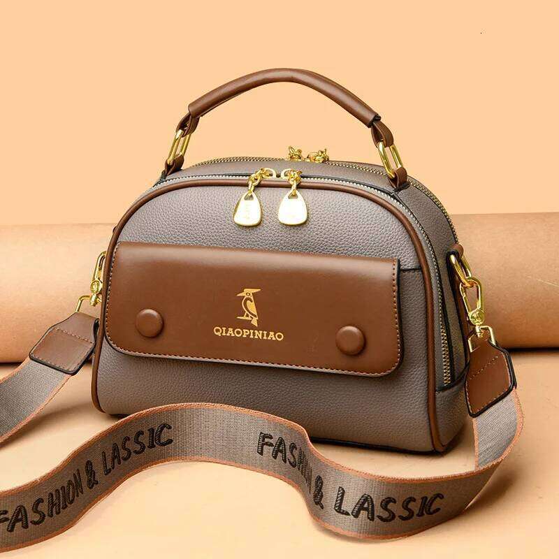 High Quality Leather Crossbody Shoulder Bag Women 2023New Fashion Purse And Handbag Designer Ladies Tote Brand Female Sac