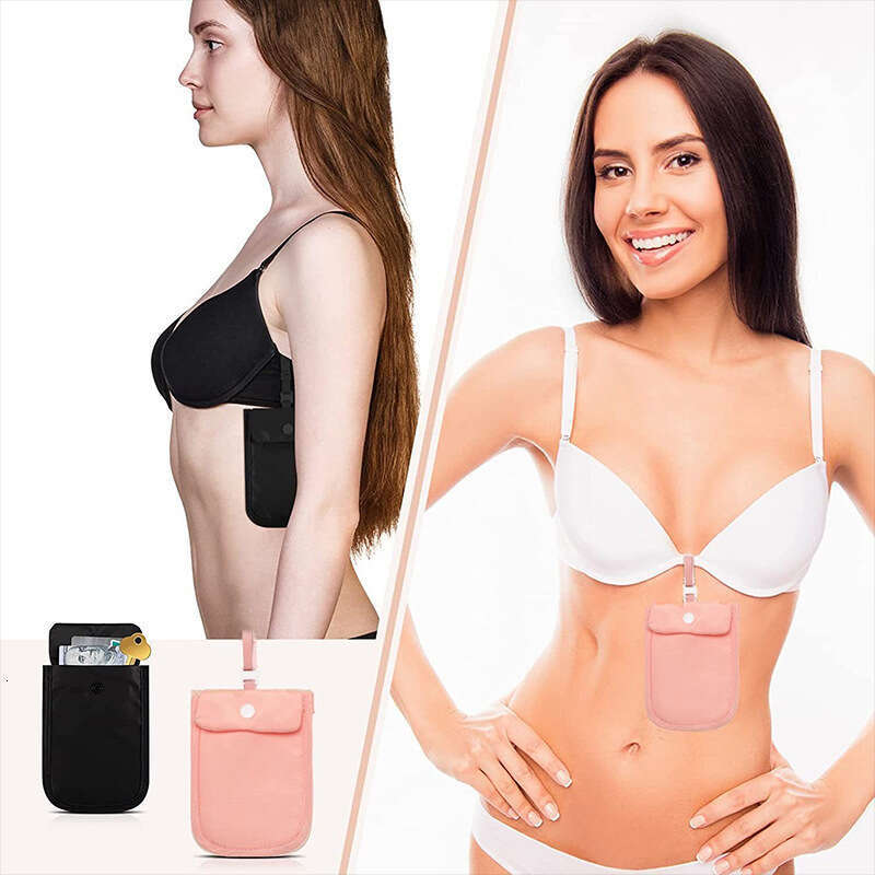 Ultra-thin Waterproof Underwear Coin Purse Travel Portable Sports Fitness Hidden Nylon Card Holder Hanging Close-fitting Small Bag