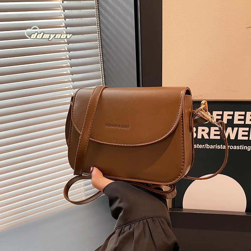 Trendy High-End Small Square for Women 2024 New Fashion Shoulder Simple Crossbody Bag ddmynov