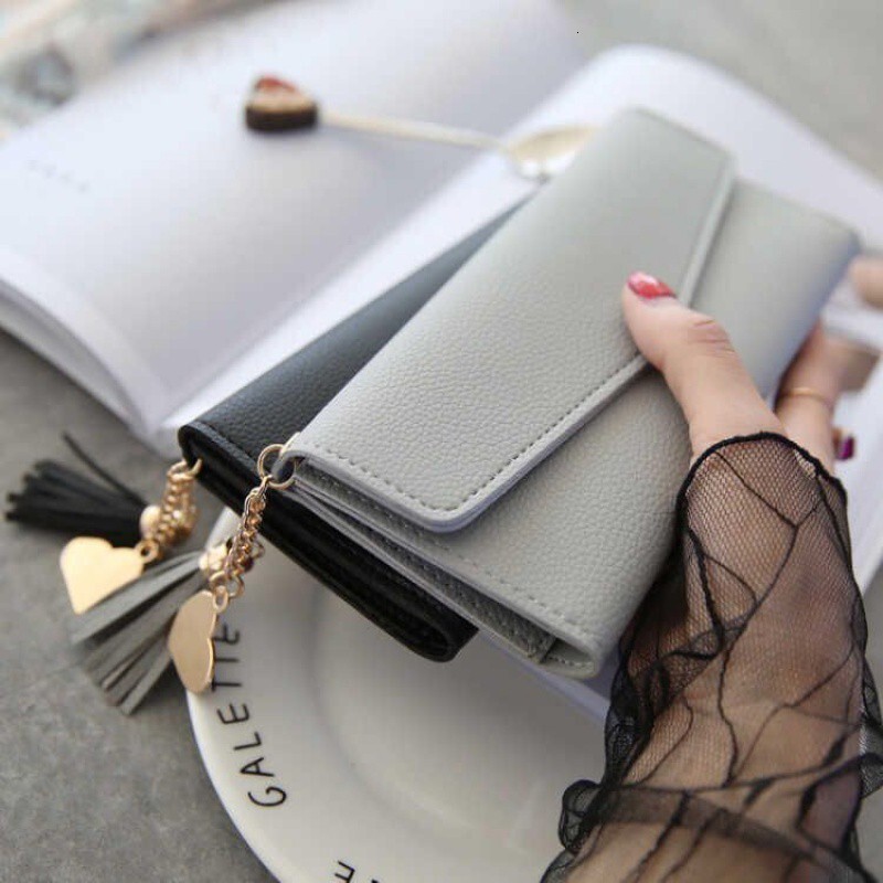 Free Shipping 2025 New Designer Bag Ultra Long And Ultra-thin Women's Wallet Large Capacity Pendant Coin Bag Exquisite Simple And Practical Card 