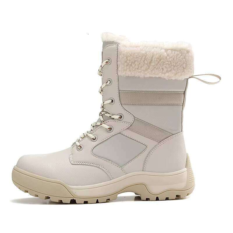 Hot Selling Popular Winter Outdoor Warmth and Fur Boots High Top Cotton Fashion Women Snow Shoes