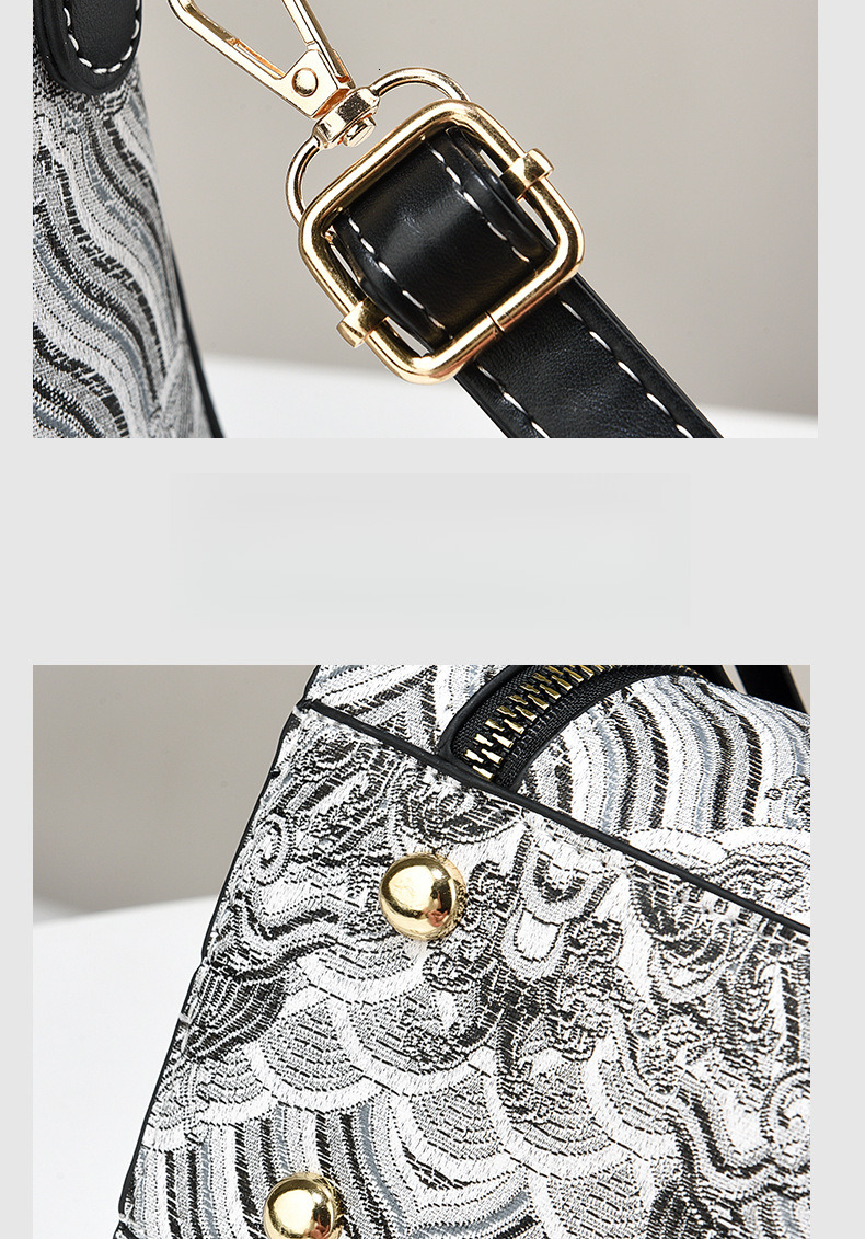 Free Shipping 2025 New Designer Bag Embroidered Color Block Handbag Niche Multifunctional Shoulder Bag High-quality Luxury Wallet