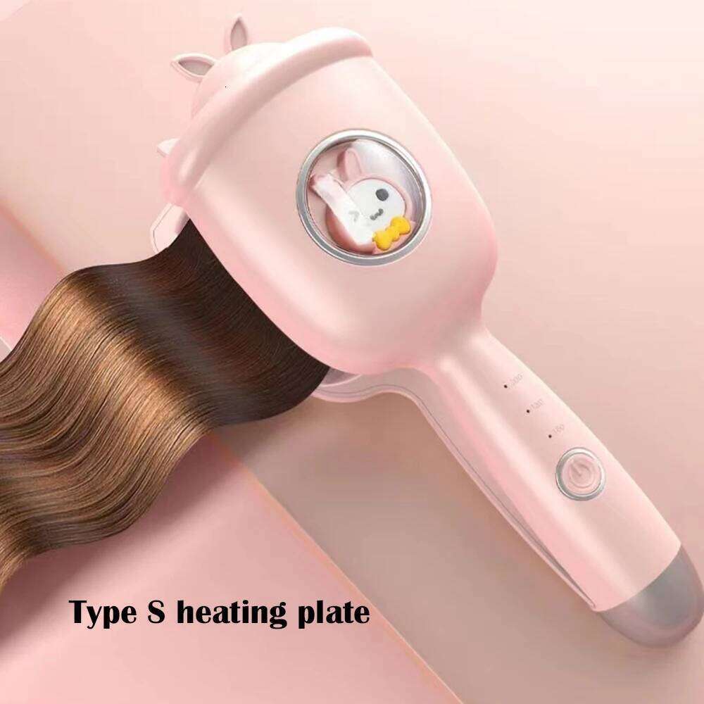 New 32mm Wavy Curlers Curling Iron Wave Volumizing Hair Lasting Styling Tools Egg Roll Head Waver Styler Wand
