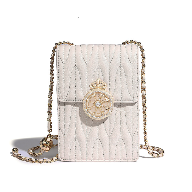 Free Shipping 2025 Summer New Niche Handbag High-end Fashion Quilted Chain Luxury Designer Bags Bag Single Shoulder Crossbody Small Bag
