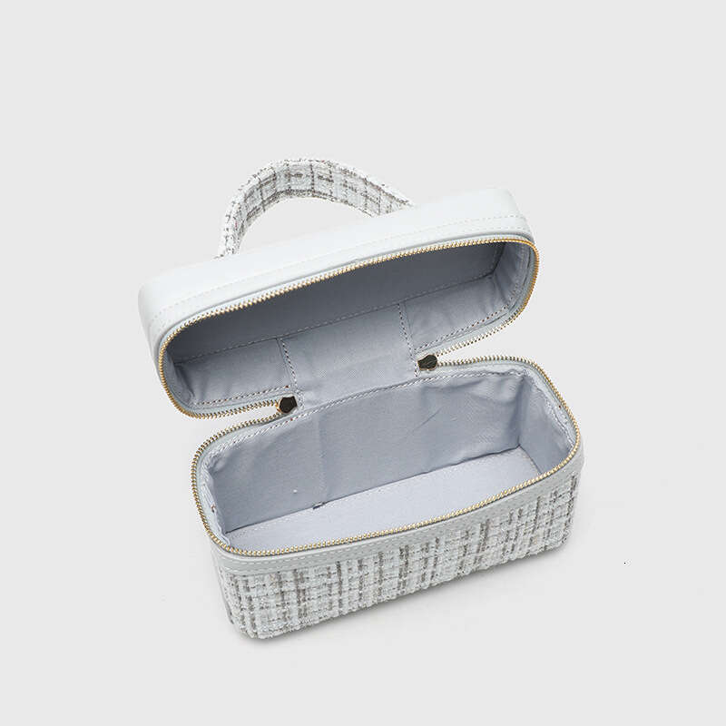 New Box Square Woolen Material Chain Small Fashion Women's Bag High-end Ladies Handbag