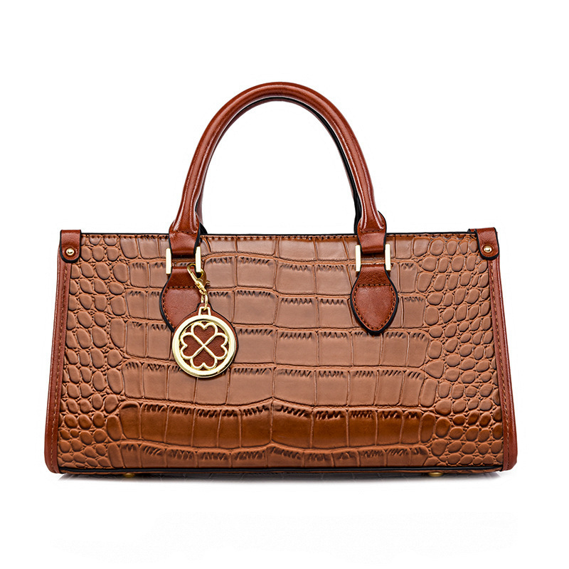 Handbag for Women New Fashion Crocodile Pattern Shoulder Crossbody Commuter Women's Pillow Bag