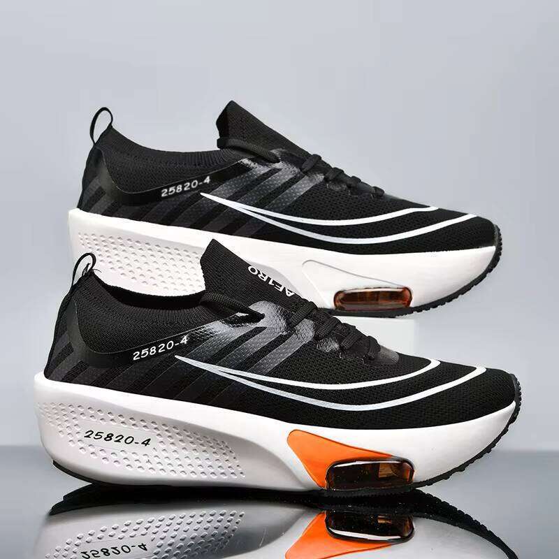 Hot Sale Air Cushion Running Fashionable Non-slip Men's Sports Cushioning Breathable Racing Shoes
