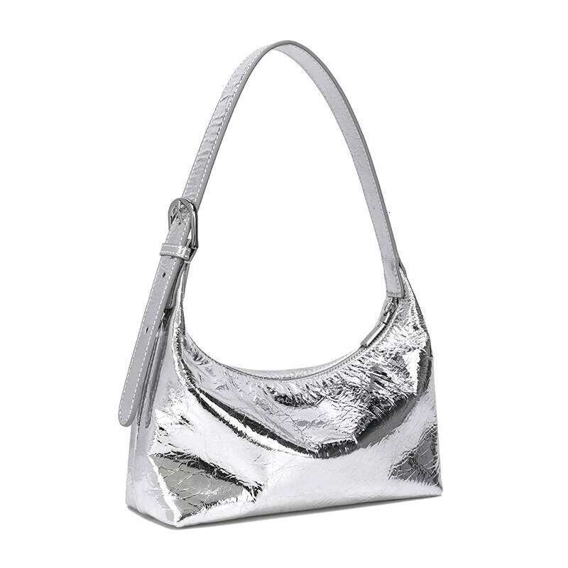 Women's Cow Genuine Leather Bag Lady Fashion Retro Versatile Shoulder Handbag Female Cowhide Underarm Crossbody Bags For Ladies
