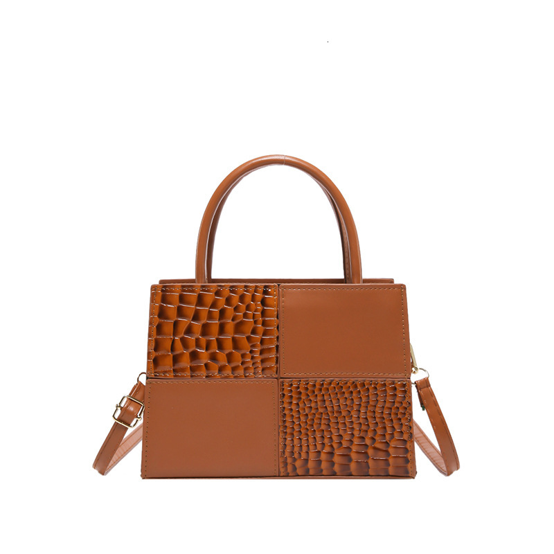 Free Shipping New Designer Bag For 2025 Trendy Style Color-block Large Capacity Luxury Wallet Fashion Bag Women Stylish Texture Ladies Handbag And Sho