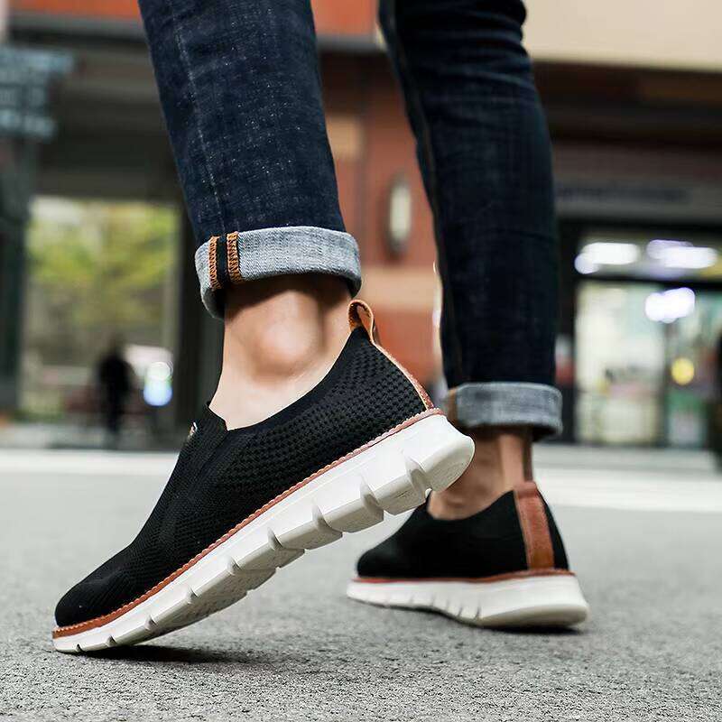 Hot Selling Men's Outdoor Walking Fashion Sports for Men High-quality and Comfortable Casual Shoes Slip-on Sneakers