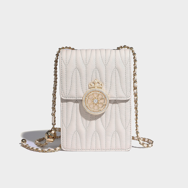 Free Shipping 2025 Summer New Niche Handbag High-end Fashion Quilted Chain Luxury Designer Bags Bag Single Shoulder Crossbody Small Bag