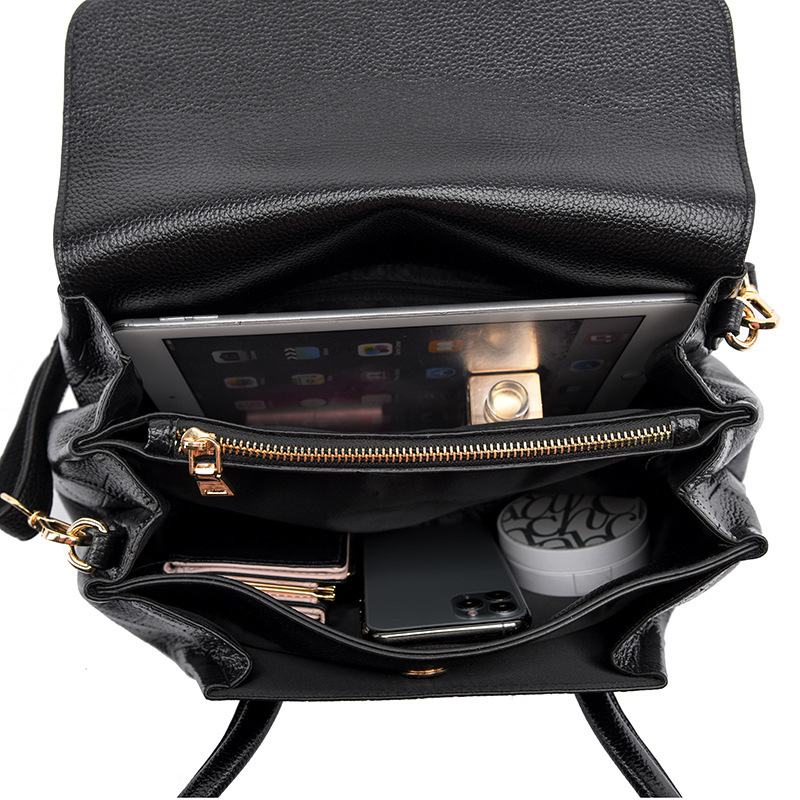 Handbag New Large Capacity for Women Versatile High-end Crocodile Pattern Tote Bag Can Be Shoulder or Crossbody