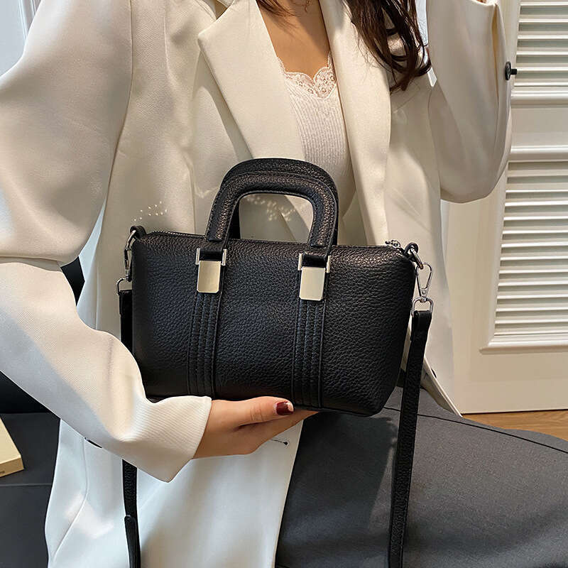 Handbag For Women New Trendy Fashion Shoulder Versatile Commuter Soft Leather Texture Crossbody Small Square Bag